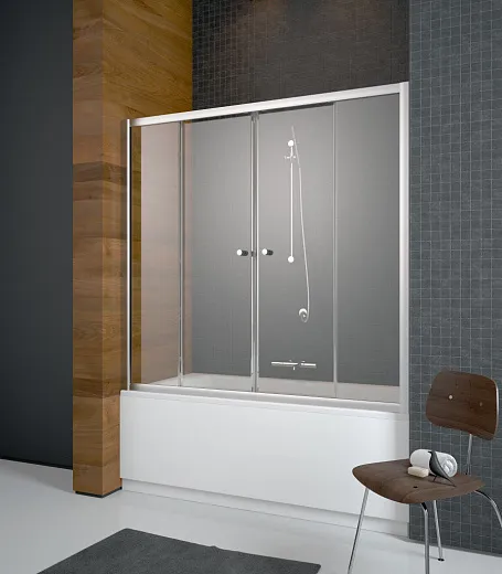 Шторка на ванну Radaway Vesta DWD 180x150 (прозрачное)