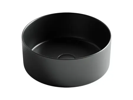 Раковина Ceramicanova Element CN6032MB 35.8 x 35.8 x 13.7 см, накладная, круглая, без перелива, сантехфарфор