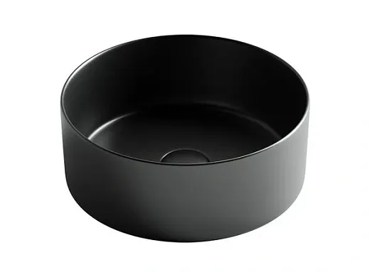 Умывальник Ceramicanova Element CN6032MB 35.8х35.8х13.7см накладной круглый без перелива, CN6032MB