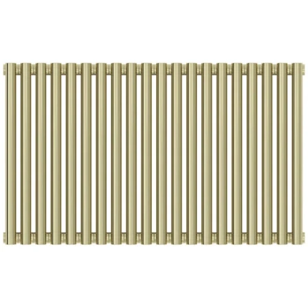 Радиатор отопления Сунержа Эстет-00, ширина 90 см, высота 50 см, 20 секций, боковое подключение, цвет шампань, 020-0332-5020