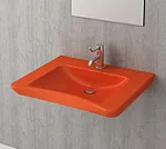 Раковина Bocchi Care&amp;Comfort 1142-012-0126, оранжевая