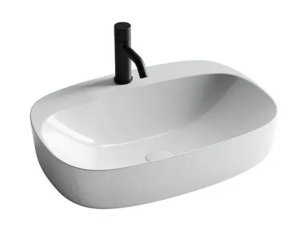Умывальник Ceramicanova Element CN5012 59.5х42х15.5см накладной овальный без перелива, CN5012