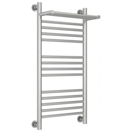 Полотенцесушитель водяной Сунержа Богема+ 071-0223-8040, 800x400, с полкой, цвет сатин