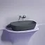Умывальник Ceramicanova Element CN6049MDH 60см сантехфарфор темный антрацит, CN6049MDH