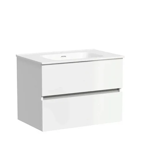 Тумба под раковину Sancos Urban UR70W, 70 см, подвесная, цвет белый