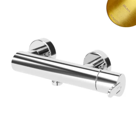 Смеситель для душа Bruma Leaf, золото матовое, ручка тип 4, 1673125SR