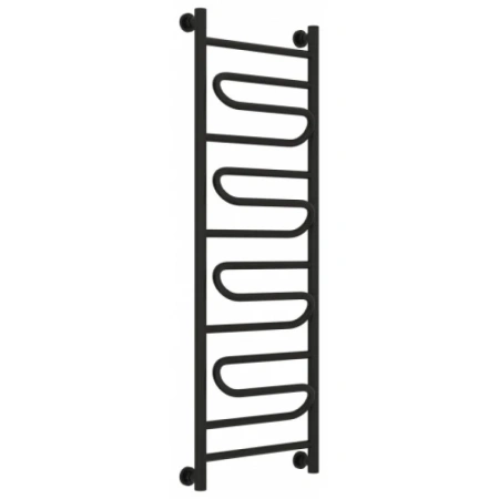 Полотенцесушитель водяной Сунержа Элегия+ 31-0205-1240, 1200x400, цвет матовый черный
