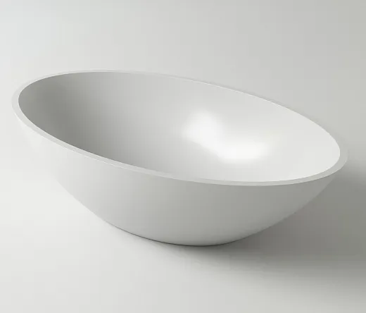 Раковина Holbi Dione, 60x36, из Solid Surface