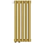 Радиатор трубчатый Сунержа Эстет-0 EU50, 5 секций, нижнее подключение левое/правое, цвет золото, 03-0320-5005/03-0321-5005