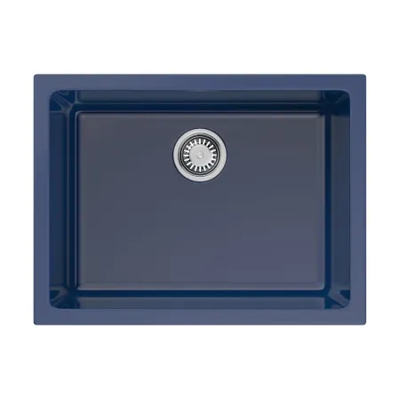 Кухонная мойка из керамики Omoikiri Okinoshima 61-U/I-IB Glossy Natceramic/indigo blue