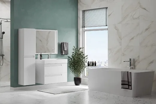 Ванна из искусственного камня Belux Турин ТУ-1600 L 160х70см левая, solid surface, белый матовый 18, 4810924289193