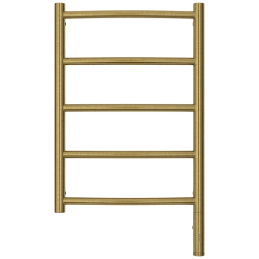 Полотенцесушитель электрический Сунержа Галант 3.0, высота 60 см, ширина 40 см, диммер слева/справа, цвет состаренная латунь, 051-5800-6040/051-5801-6040