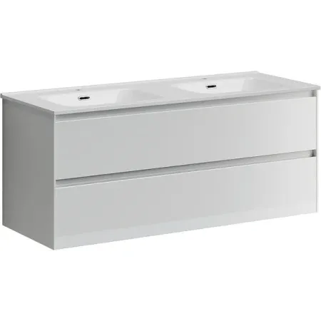 Тумба под раковину Sancos Cento 120, подвесная, белый глянец, CN120-2W