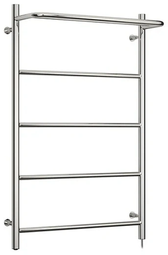 Полотенцесушитель электрический Стилье Формат 30 ТП/ТЛ 00530-8050/00531-8050, с полкой, 800x500, хром