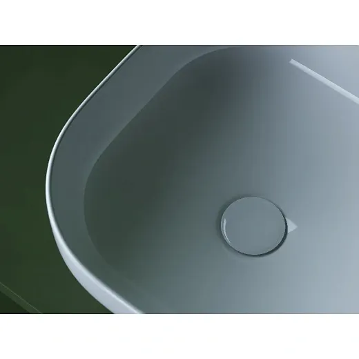 Умывальник Ceramicanova Element CN5032 40см накладной сантехфарфор белый, CN5032