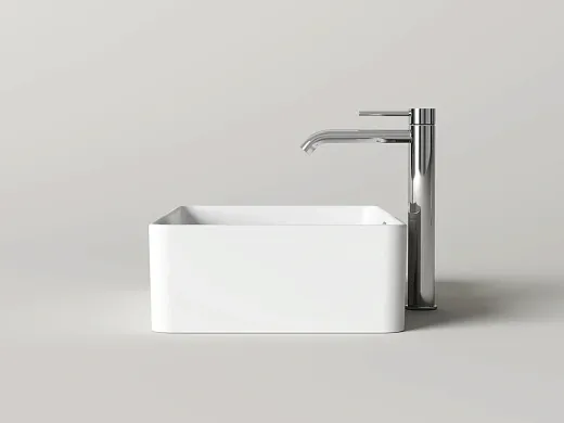 Умывальник накладной Ceramicanova Алессия с переливом белый, CN6085