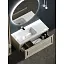 Тумба под раковину Sancos Very 100 см, подвесная, правая/левая, цвет Beige Soft, VR100RCE/VR100LCE
