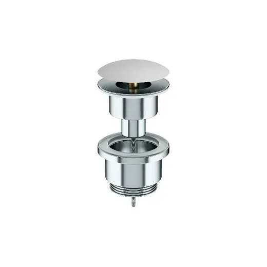 Донный клапан Ceramicanova 70003MWnc, универсальный, цвет белый матовый