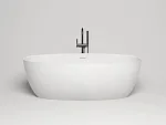 Ванна Salini Alda 101911GF, 178 х 92 см, из искусственного камня S-Sense, цвет белый, покраска по RAL полностью