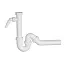Сифон для мойки McAlpine 1-1/2х40 MRSK6A белый