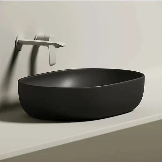 Умывальник Ceramicanova Element 60х41.5х13.5см черный матовый, CN6047MB