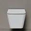 Подвесной безободковый унитаз Ceramicanova Miro CN11003T, Торнадо, крышка микролифт, белый