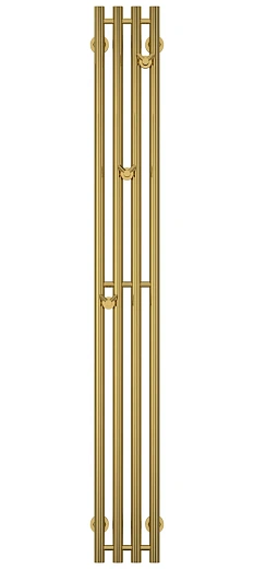 Полотенцесушитель водяной Сунержа Кантата Pro, 03-0446-1515, 1500 x 150, ширина 20 см, высота 150 см, золото