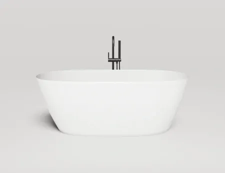 Ванна Salini Sofia Light 103611GF, 164 х 76 см, из искусственного камня S-Sense, цвет белый, покраска по RAL полностью