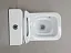 Напольный унитаз Ceramicanova Cubic CN1803T, безободковый, смыв Торнадо, сиденье микролифт, белый