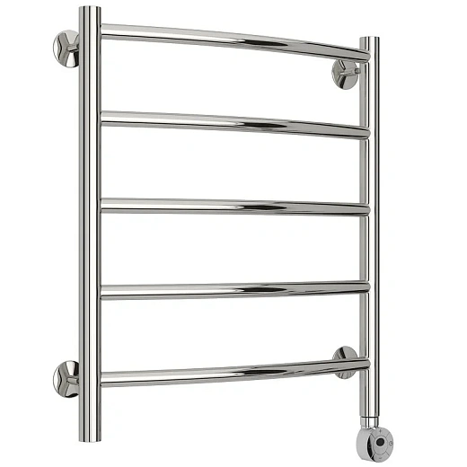 Полотенцесушитель электрический Стилье Формат 12, 50/60, 600x500, ТЭН справа, хром, 00512-6050