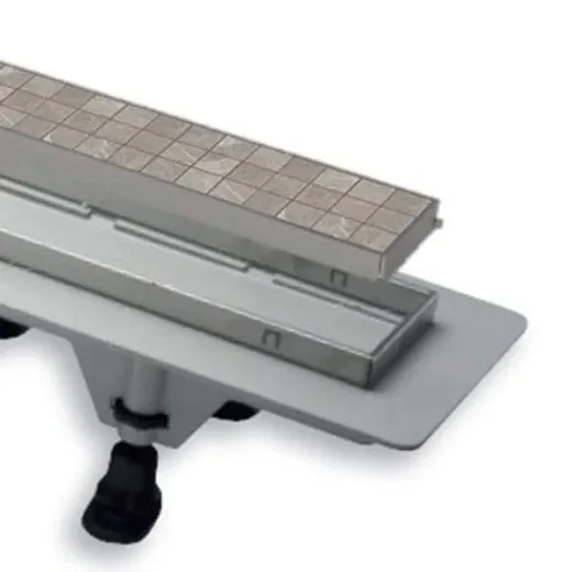 Сливной канал пластиковый PlastBrno Design 4 SZE4750