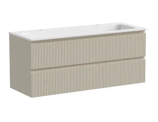 Тумба под раковину Sancos Snob T 120 см подвесная, Beige Soft, SNT120CE