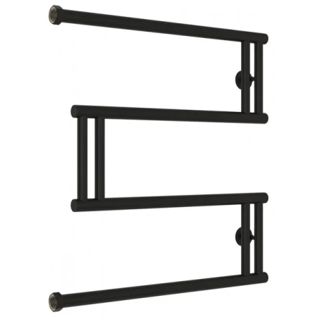 Полотенцесушитель водяной Сунержа High-Tech M+, 600x600, цвет матовый черный, 31-4050-6060