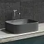 Раковина Ceramicanova Element CN6052MDH, 50 см, сантехфарфор, цвет темный антрацит матовый