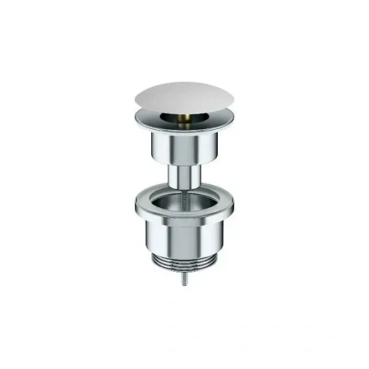 Донный клапан Ceramicanova 70003MWnc, универсальный, цвет белый матовый