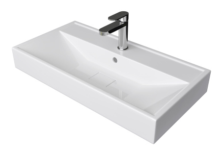 4627173210850 Раковина Madera Malta 80x41 см литьевой мрамор 4627173210850 Раковина Madera Malta 80x41 см литьевой мрамор