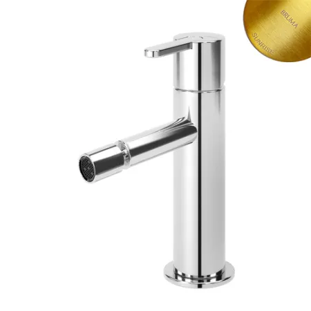 Смеситель для биде Bruma Leaf, золото матовое, ручка тип 4, 1671005SR