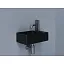 Умывальник Ceramicanova Element 40см подвесной черный матовый, CN5045MB