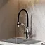 Смеситель для кухонной мойки Sancos Orta SC4008CH, с подключением к фильтру, с гибким изливом, цвет хром