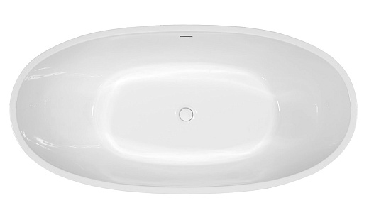 Акриловая ванна ABBER AB9207 белая 165x80