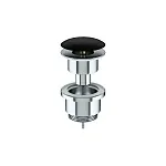 Донный клапан Ceramicanova 70003MBnc, универсальный, цвет черный матовый