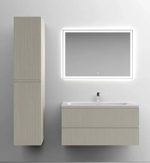 Тумба под раковину Sancos Snob T 100 см подвесная, Beige Soft, SNT100CE