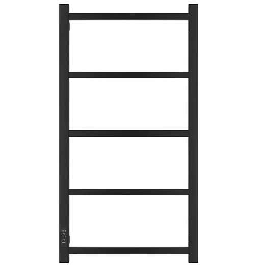 Полотенцесушитель электрический Стилье Формат 26, ширина 40 см, высота 80 см, диммер слева/справа, черный, 17527-8040/17526-8040