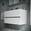 Тумба под раковину Sancos Urban UR90W 90, подвесная, белый глянец