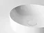 Умывальник Ceramicanova CN6005 35.5х35.5х12.5см накладной круглый без перелива, CN6005