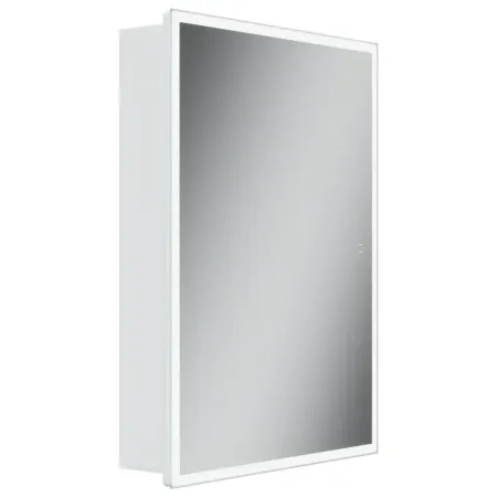 Зеркальный шкаф Sancos Cube CU600 60, с подсветкой, 60 х 80 см