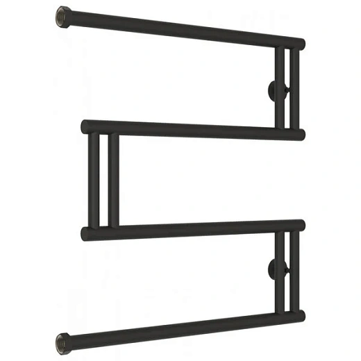 Полотенцесушитель водяной Сунержа High-Tech M+, 600x600, цвет тёмный титан муар, 15-4050-6060