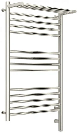 Полотенцесушитель электрический Сунержа Богема 3.0 800x500 с полкой, хром, L/R