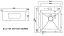 Мойка кухонная ARFEKA ECO AR 450х500 SATIN DECOR