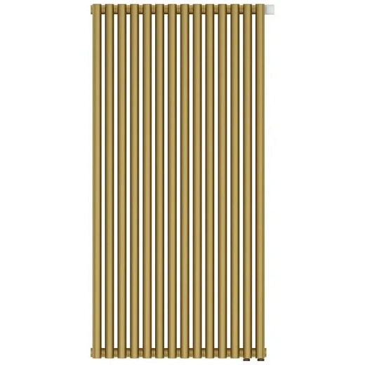 Радиатор трубчатый Сунержа Эстет-11 EU50, 14 секций, нижнее подключение, цвет матовое золото, 032-0312-1214